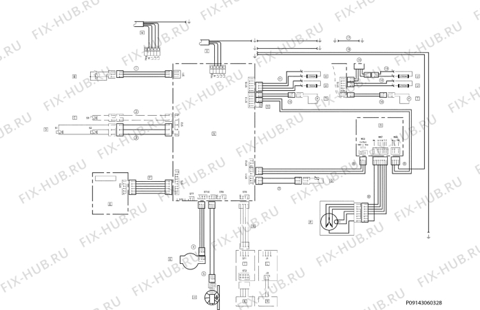 Взрыв-схема стиральной машины Electrolux WASL5M101 - Схема узла Electrical equipment